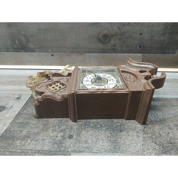 Vintage Spartus Plastic Case Wall Clock Model 5876? Tested And Working - Picture 3 of 9